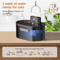 22L Automatic Pet Water Fountain Silent Rechargeable Drinking Fountain For Cats And Dogs 13