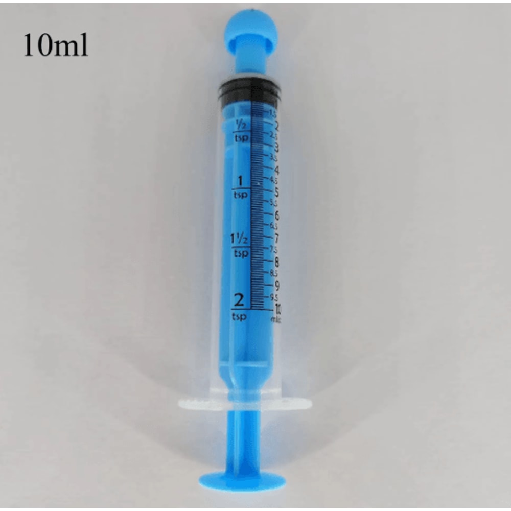 6PCS Pet Feeding Syringe Set 5ml 10ml Oral Dispensers For Cats Dogs Small Pets 3