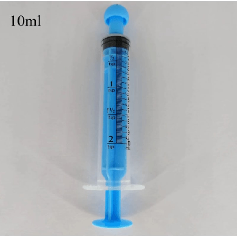 6PCS Pet Feeding Syringe Set 5ml 10ml Oral Dispensers For Cats Dogs Small Pets 3