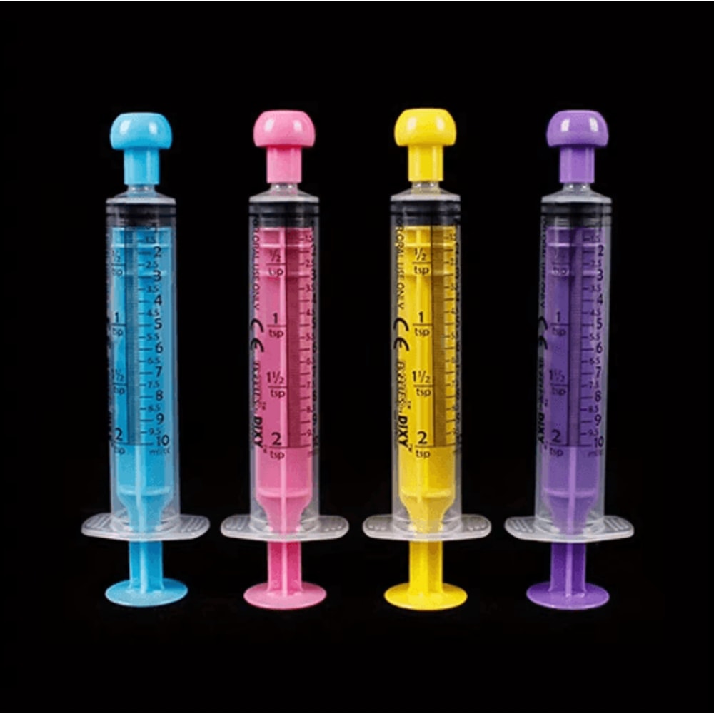 6PCS Pet Feeding Syringe Set 5ml 10ml Oral Dispensers For Cats Dogs Small Pets 7
