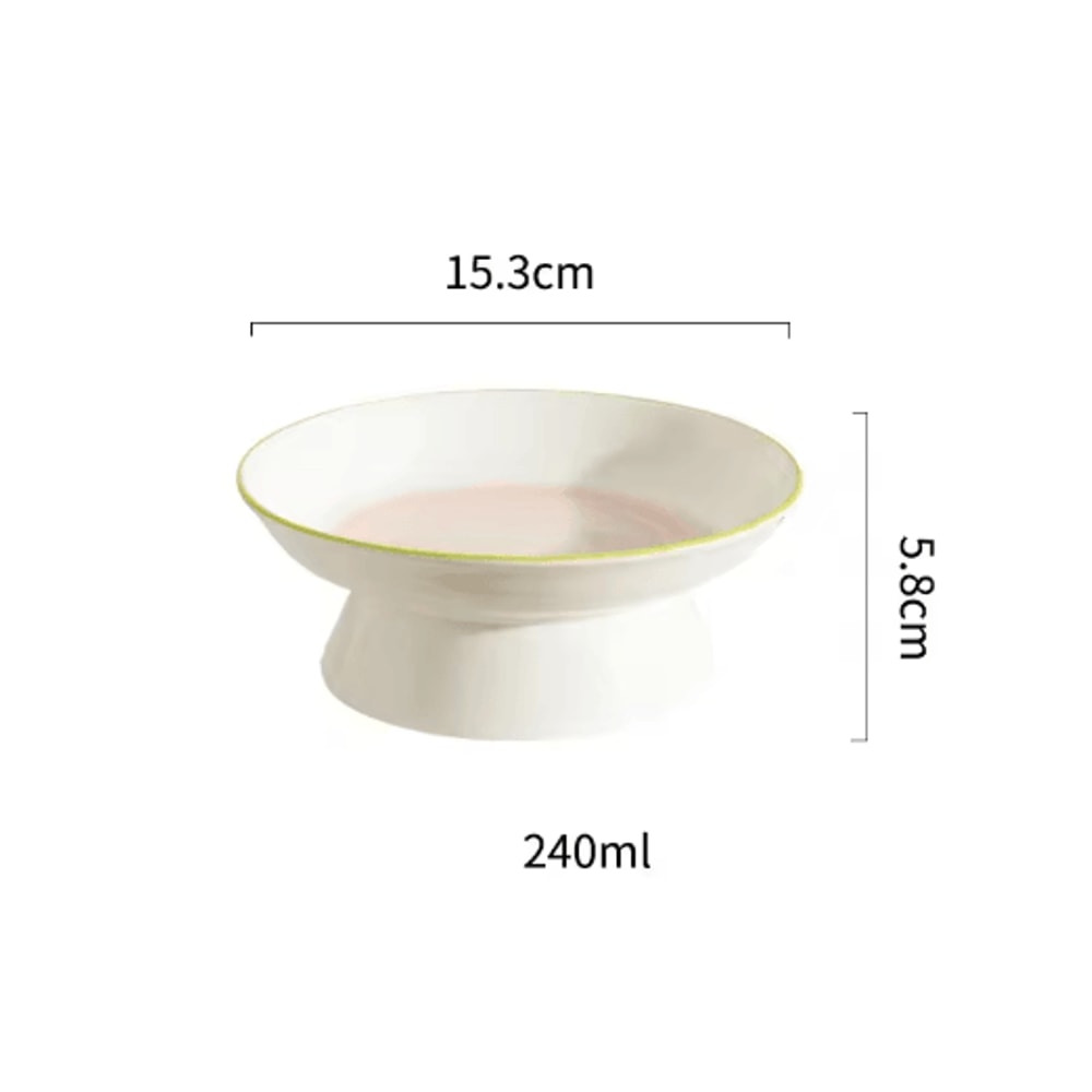 Elevated Cat Food Water Bowl Raised Feeding Dish For Comfortable Mealtime 2