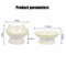 Elevated Cat Food Water Bowl Raised Feeding Dish For Comfortable Mealtime 3