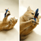 Feather Bird Cat Teaser Refill Interactive Suction Cup Wand Replacement Toy For Cats 9