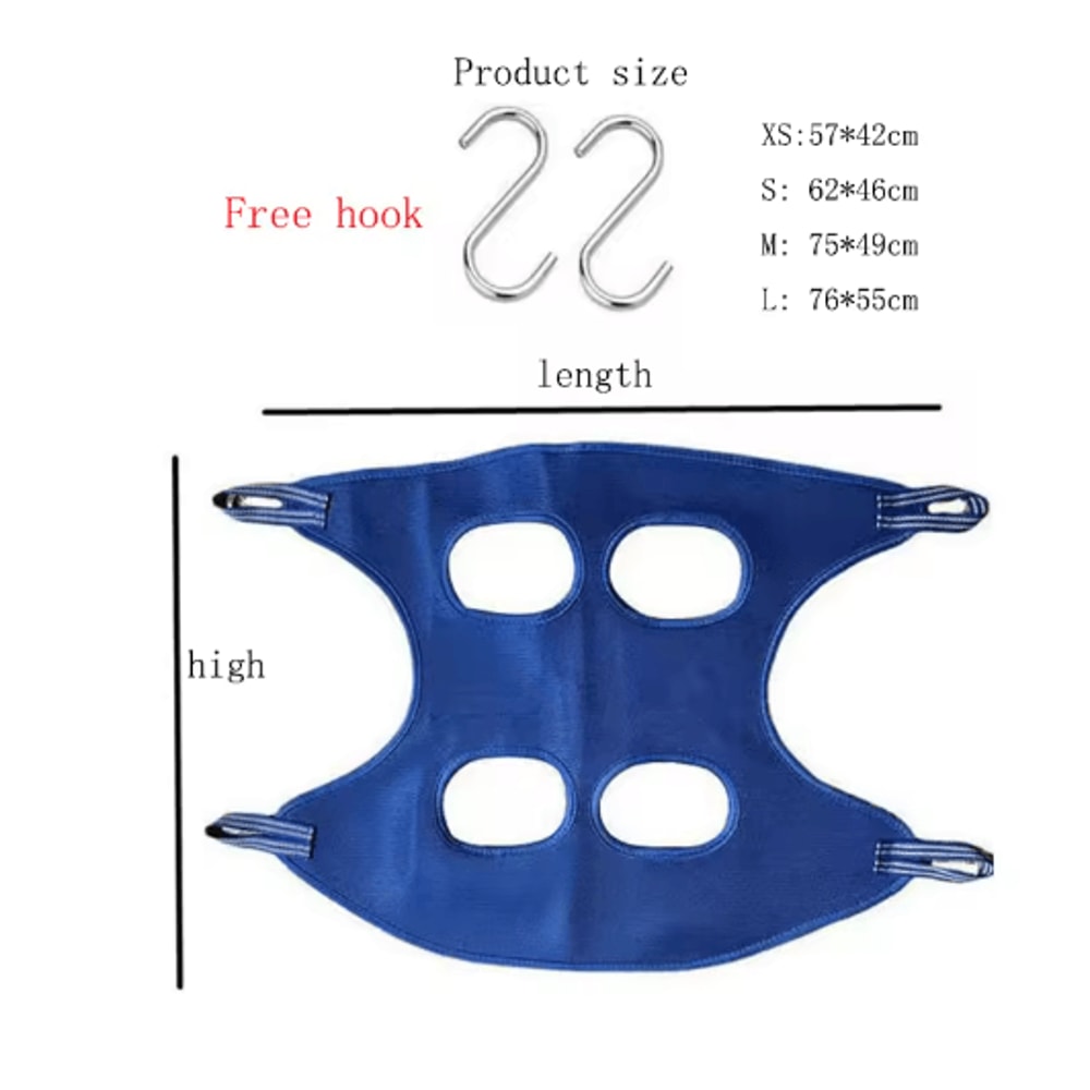 Pet Groom Comfort Lift Hammock Pet Grooming Hammock For Nail Trimming Bathing Care 5