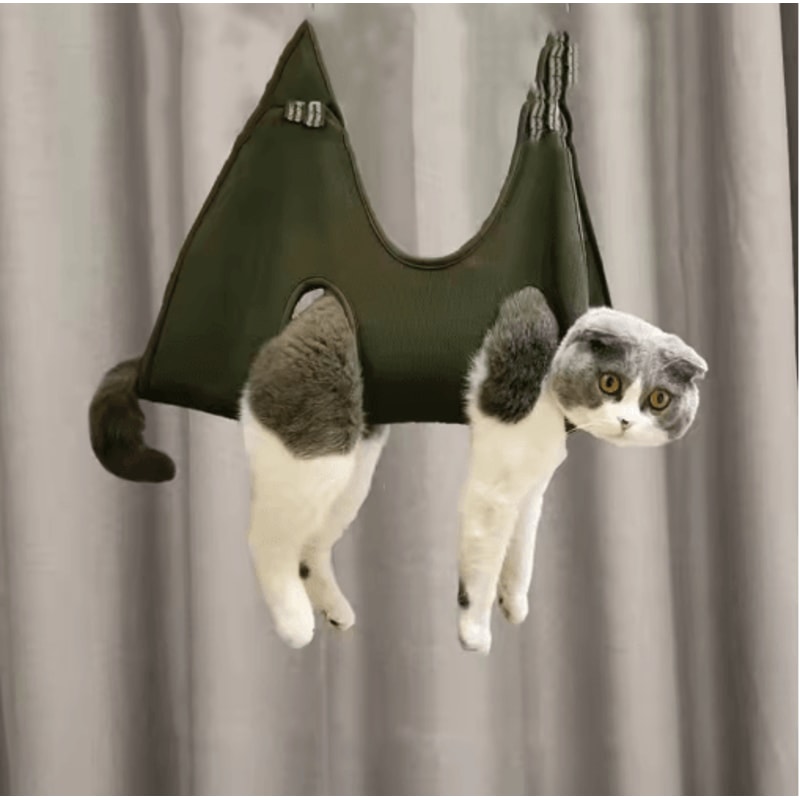 Pet Groom Comfort Lift Hammock Pet Grooming Hammock For Nail Trimming Bathing Care 0