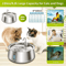 Pure Flow 4L Stainless Steel Cat Water Fountain Ultra Quiet Pet Water Dispenser With MultiLayer Fil 6