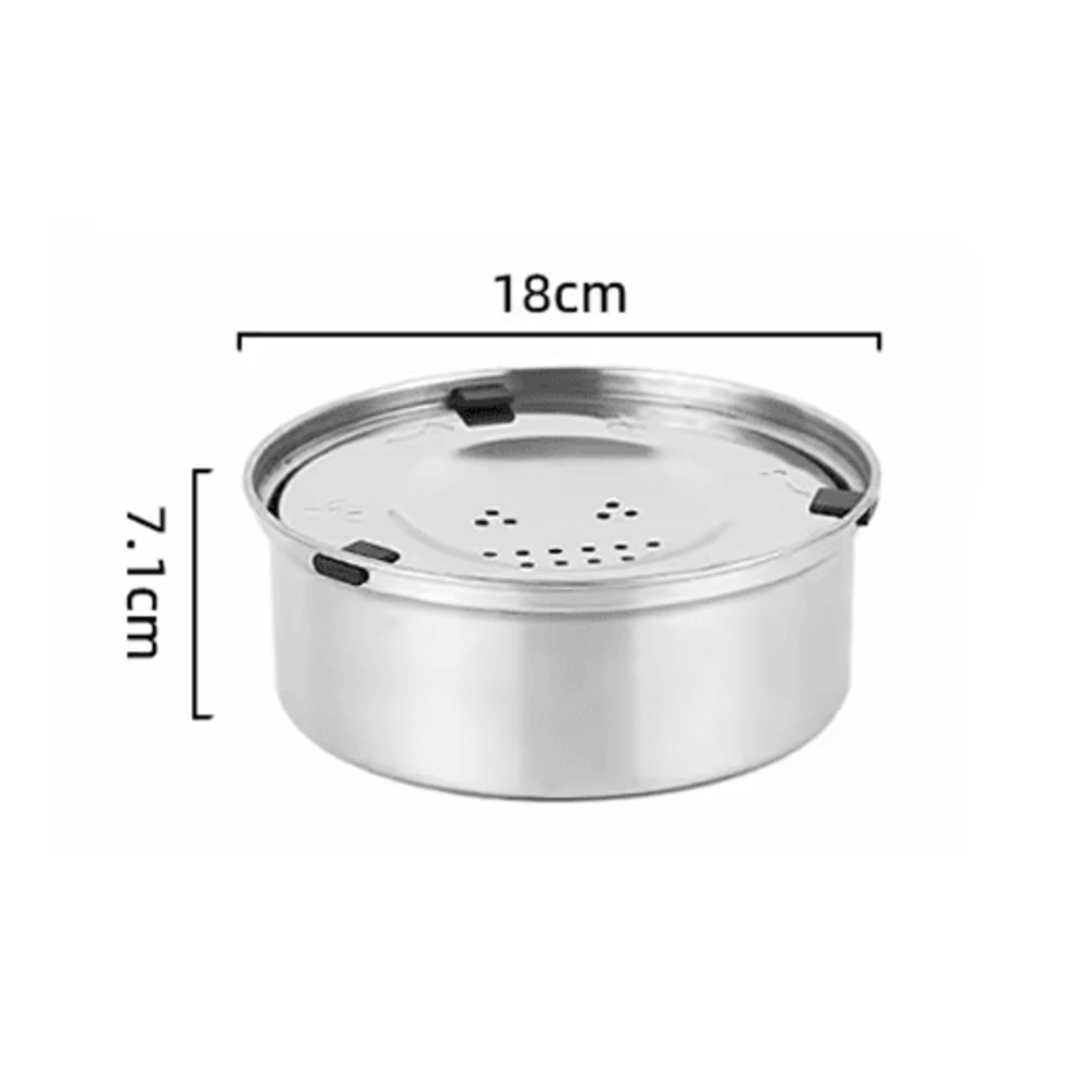Splash Guard Stainless Steel Floating Pet Water Bowl NoSpill AntiSplash Water Feeder For Dogs Cat 2