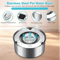 Splash Guard Stainless Steel Floating Pet Water Bowl NoSpill AntiSplash Water Feeder For Dogs Cat 5