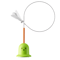 Feather Bounce Interactive Cat Teaser Wand Detachable BiteResistant Play Stick With Ball Toys For 2
