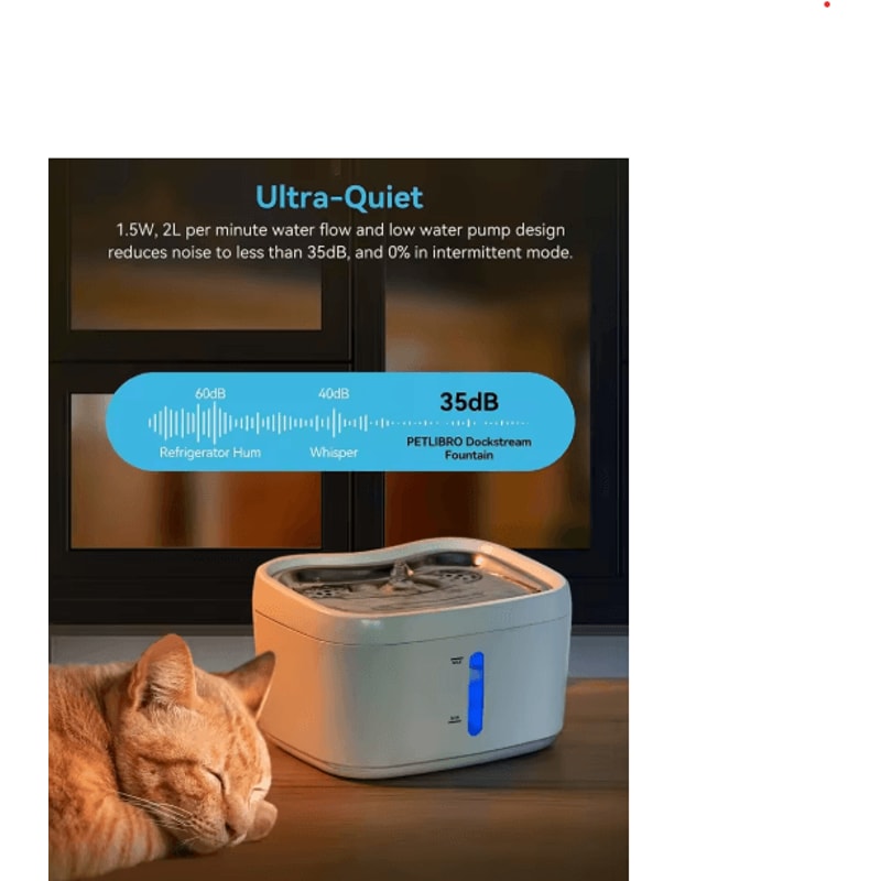 AquaSense Smart Cat Water Fountain APPControlled 25L Wireless Pet Water Dispenser With Stainless St 4
