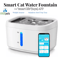 AquaSense Smart Cat Water Fountain APPControlled 25L Wireless Pet Water Dispenser With Stainless St 0