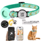 Safe Track AirTag Cat Collar GlowintheDark Pet Collar With AirTag Holder Bell QR ID Tag 1