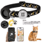 Safe Track AirTag Cat Collar GlowintheDark Pet Collar With AirTag Holder Bell QR ID Tag 4