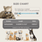 Safe Track AirTag Cat Collar GlowintheDark Pet Collar With AirTag Holder Bell QR ID Tag 7