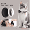 Safe Track AirTag Cat Collar GlowintheDark Pet Collar With AirTag Holder Bell QR ID Tag 8