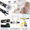 Safe Track AirTag Cat Collar GlowintheDark Pet Collar With AirTag Holder Bell QR ID Tag 9