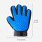 Fur Care Pet Grooming Gloves Silicone Hair Remover Massage Brush For Cats Dogs 1