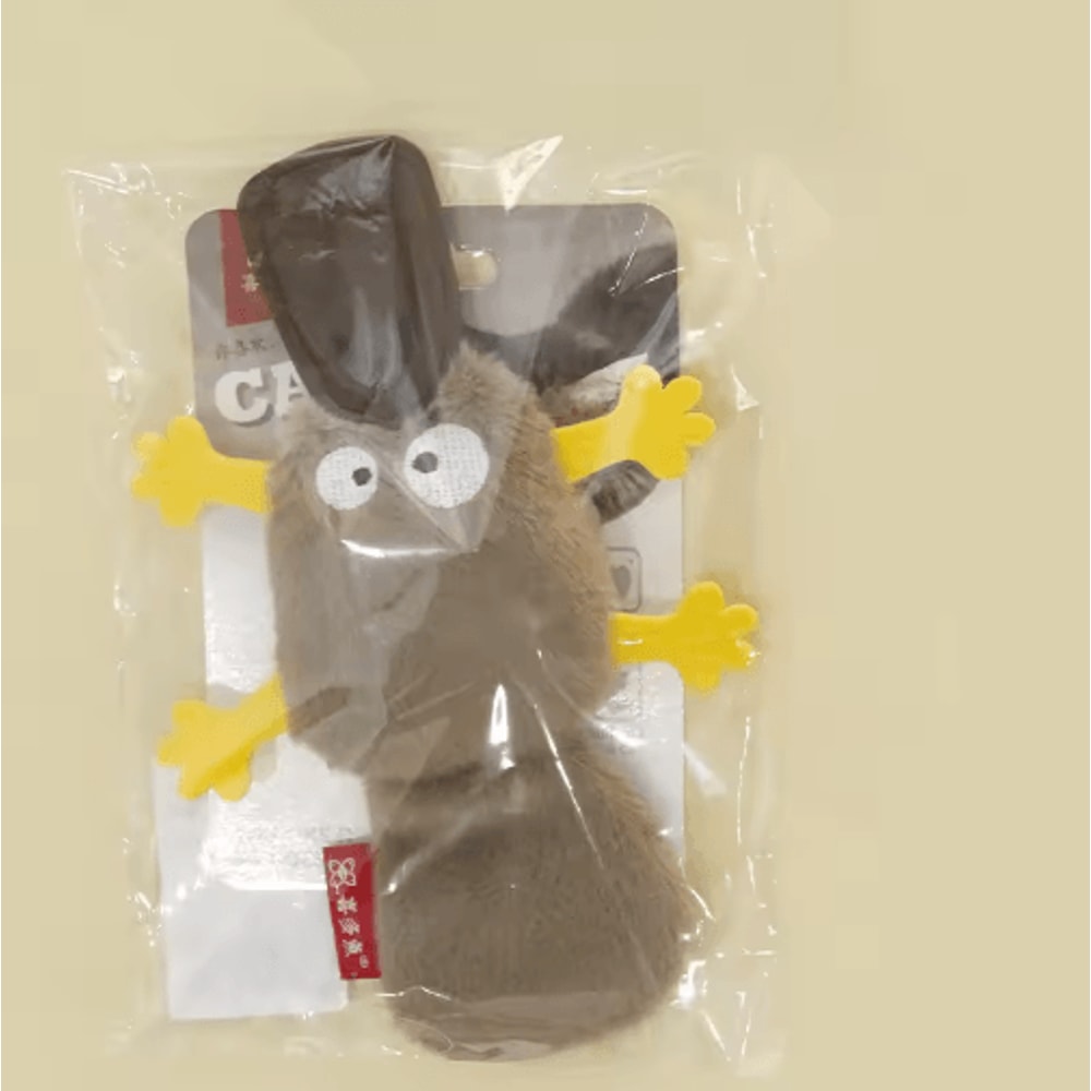 Quack Chew Catnip Platypus Toy Interactive Crinkle Cat Chew Toy For Dental Care Play 1