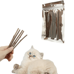 naturechew matatabi sticks for cats – natural dental chew toy for teeth cleaning & stress relief