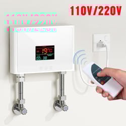 instant electric water heater wall mounted for bathroom and kitchen 110v 220v