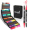 Dual Tip Brush Markers Set For Coloring And Lettering 72 120 Or 168 Colors 0