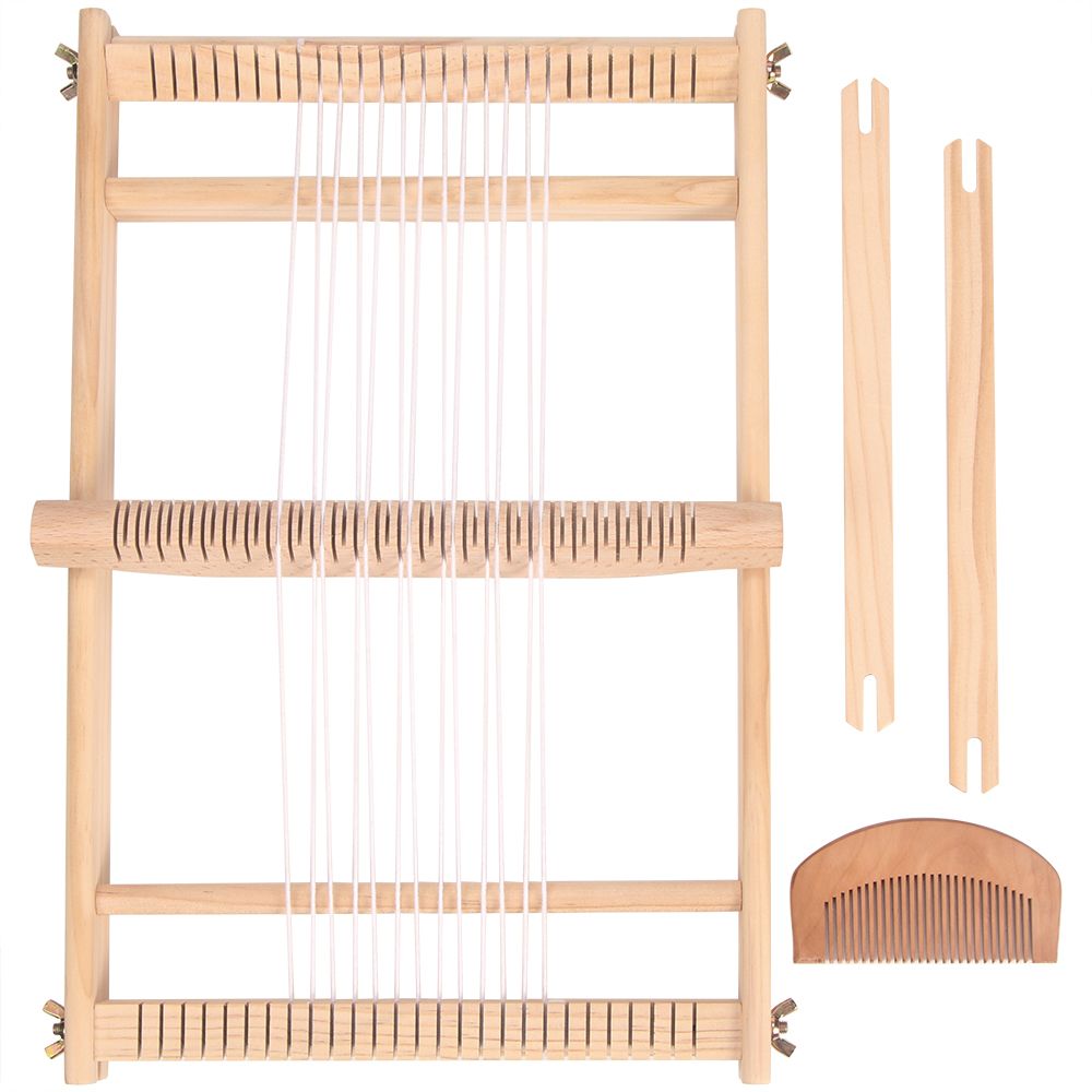 Wooden Weaving Loom Frame For Beginners And Kids 0