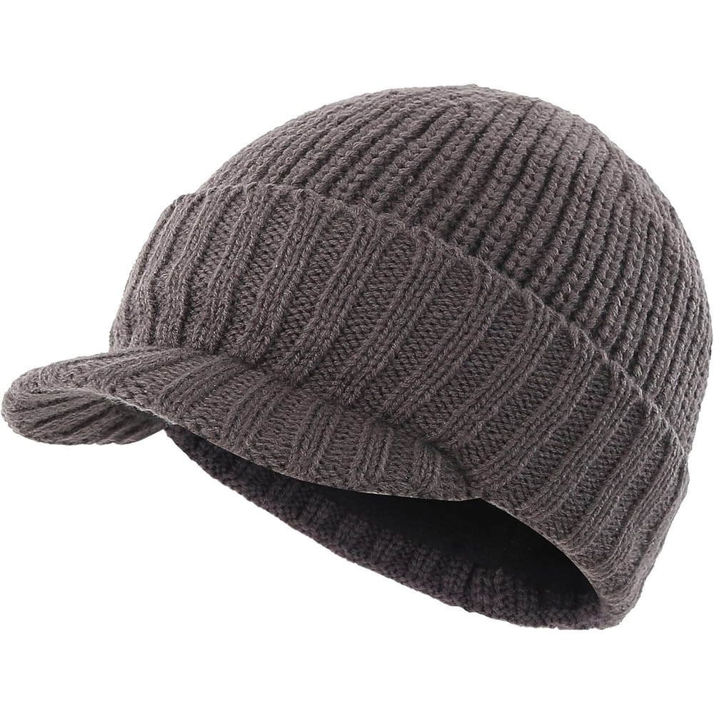 Unisex Winter Earflap Hat Fur Lined Warm Beanie For Outdoor Cold Weather 3