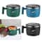 Stainless Steel Noodle Bowl With Lid And Drain Portable Soup Bowl 1