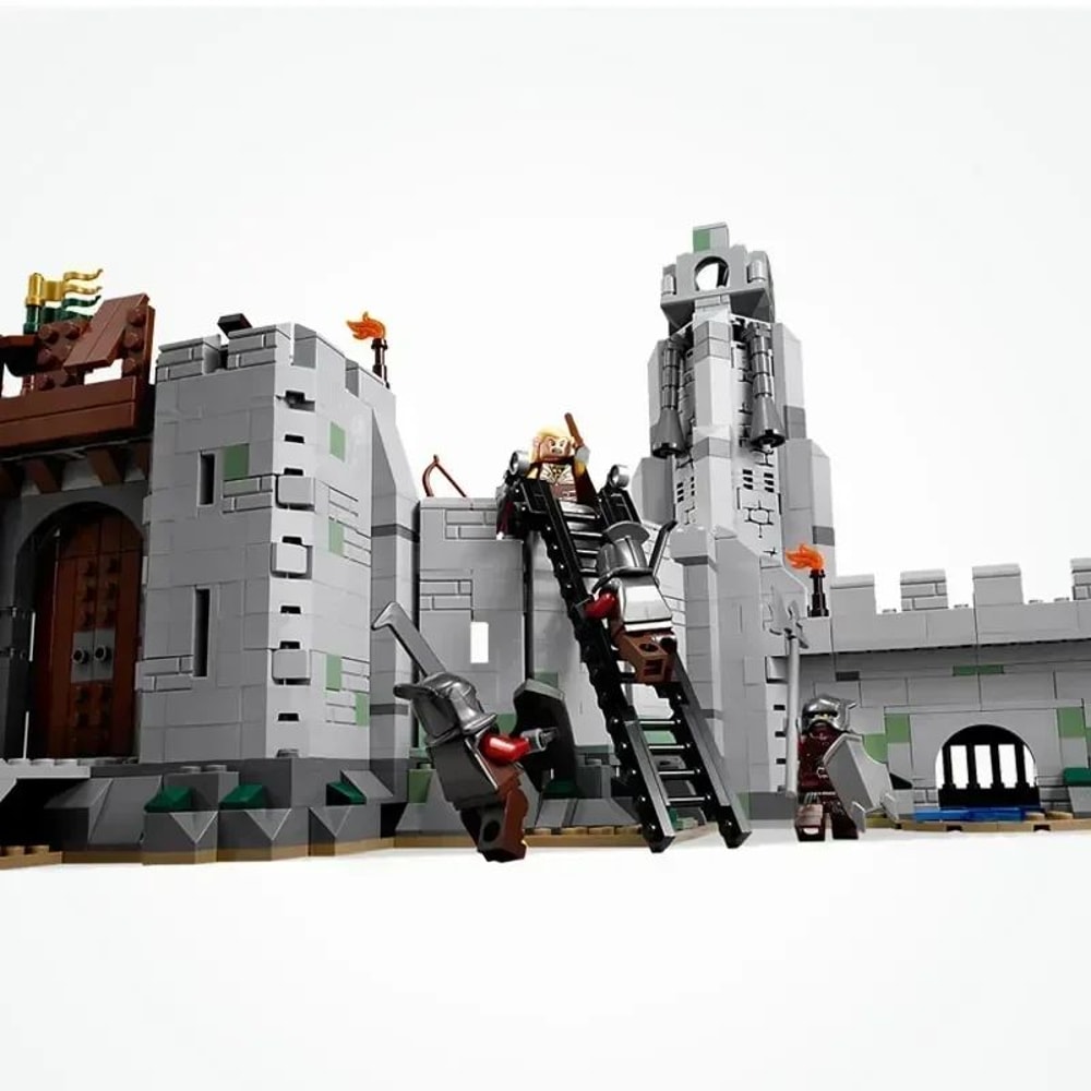 MOC Battle Of Helms Deep Fantasy Building Blocks Action Figure Model Set 2