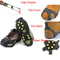 Anti Slip Ice Cleats Snow Traction Crampons With Steel Studs For Walking And Hiking 5