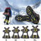 Anti Slip Ice Cleats Snow Traction Crampons With Steel Studs For Walking And Hiking 7