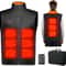 USB Heated Vest Rechargeable Smart Fleece Thermal Vest For Men And Women 3