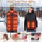 USB Heated Vest Rechargeable Smart Fleece Thermal Vest For Men And Women 4