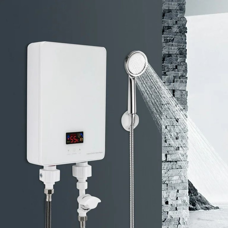 Instant Electric Water Heater Wall Mounted For Bathroom And Kitchen 110V 220V 1