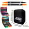 Dual Tip Brush Markers Set for Coloring and Lettering 72 120 or 168 Colors