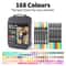 Dual Tip Brush Markers Set for Coloring and Lettering 72 120 or 168 Colors