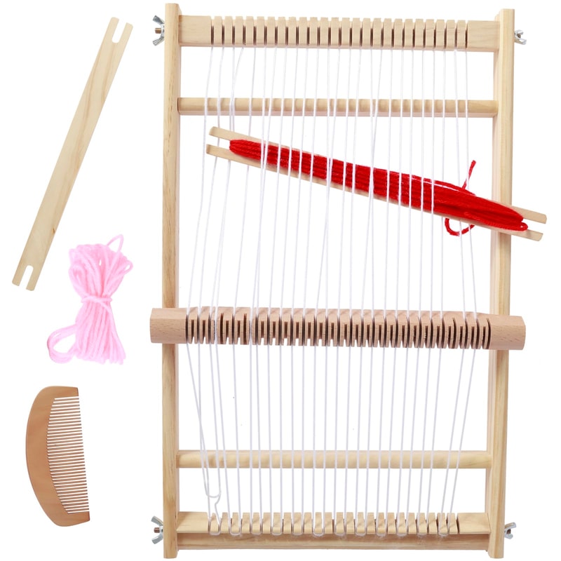 Wooden Weaving Loom Frame For Beginners And Kids 2