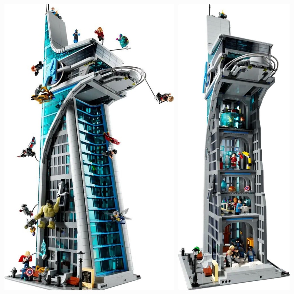 Marvel Classic Tower Building Blocks Architecture Set 5201 Pieces 3