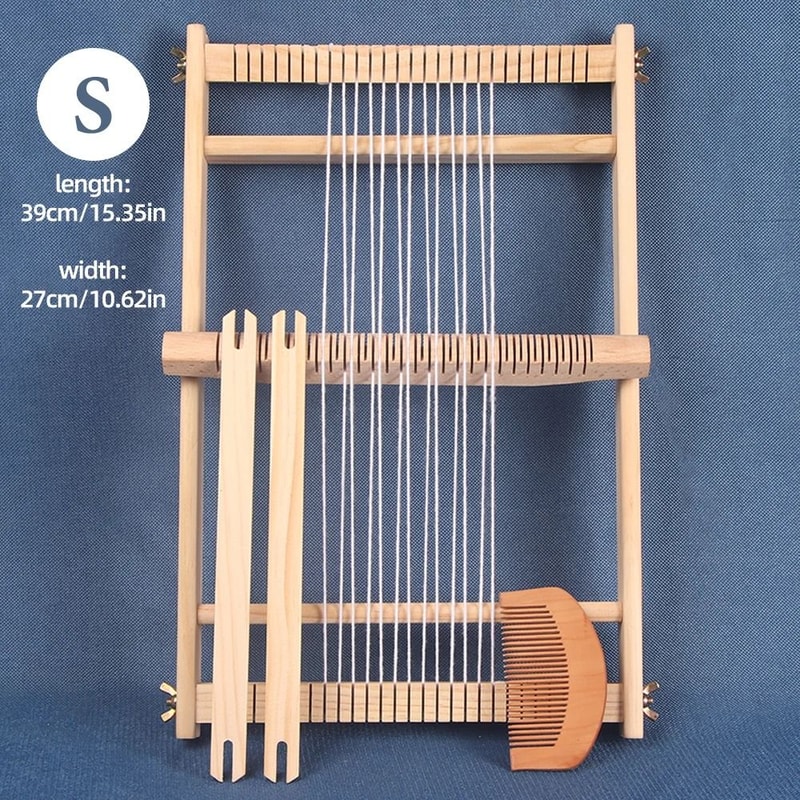 Wooden Weaving Loom Frame For Beginners And Kids 7