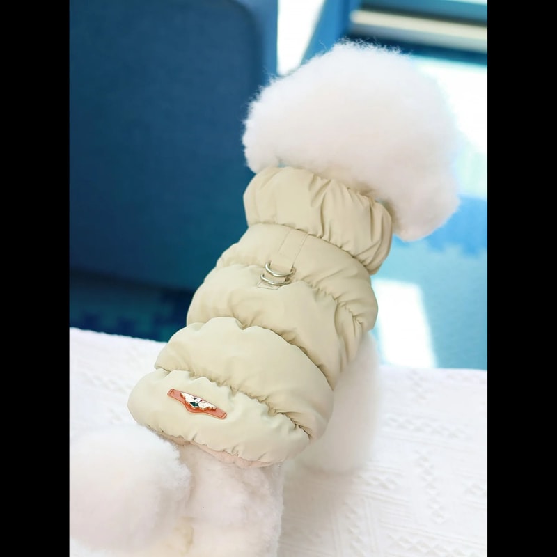 Warm Dog Winter Jacket With 3 Layer Insulation For Small To Medium Dogs 1