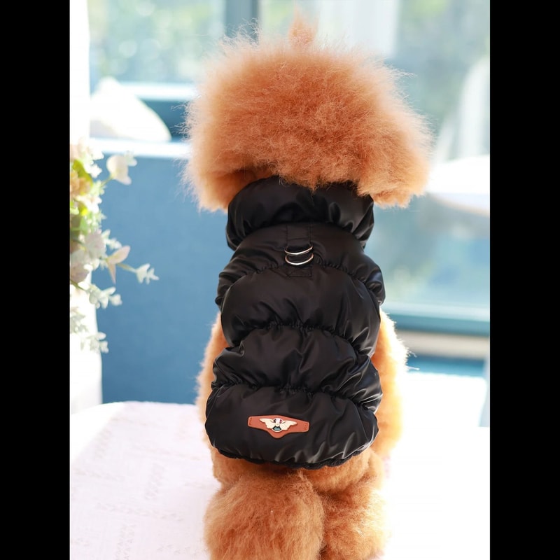 Warm Dog Winter Jacket With 3 Layer Insulation For Small To Medium Dogs 7