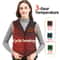 USB Heated Vest Rechargeable Smart Fleece Thermal Vest For Men And Women 2