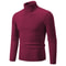Men High Neck Knitted Turtleneck Sweater Warm Casual Winter Pullover 13