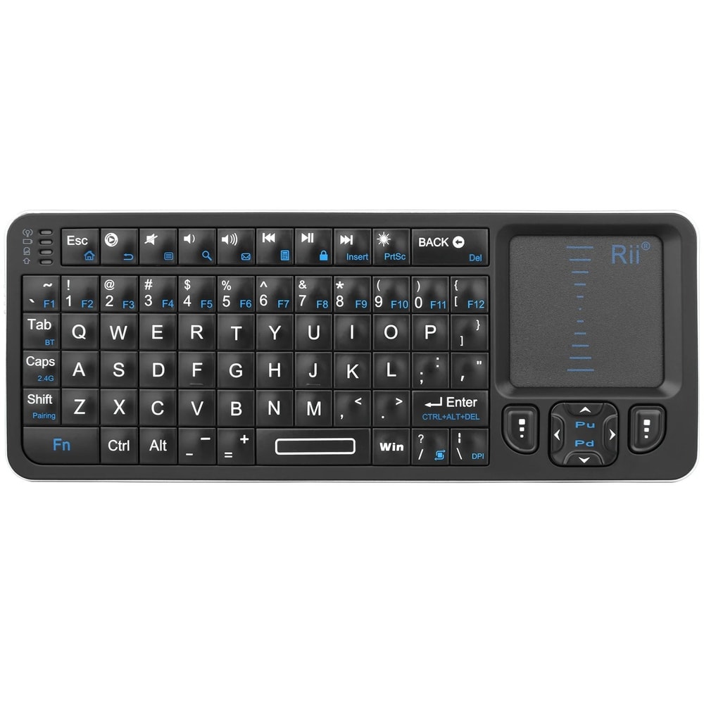 Rii K06 Mini Bluetooth Backlit Wireless Keyboard With Touchpad 8