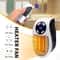 500W Plug In Portable Electric Space Heater With Remote Control 1