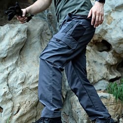 men tactical cargo work pants waterproof outdoor hiking trousers