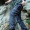 Men Tactical Cargo Work Pants Waterproof Outdoor Hiking Trousers 0