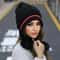 Women Winter Fleece Lined Fur Earflap Beanie Hat 0