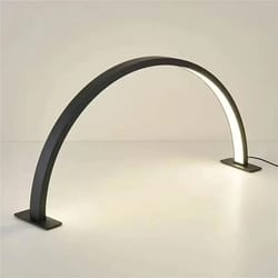 moon arc led nail desk lamp with adjustable brightness