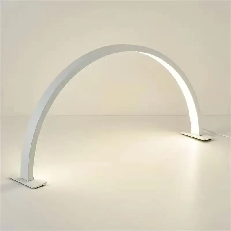 Moon Arc LED Nail Desk Lamp With Adjustable Brightness 4